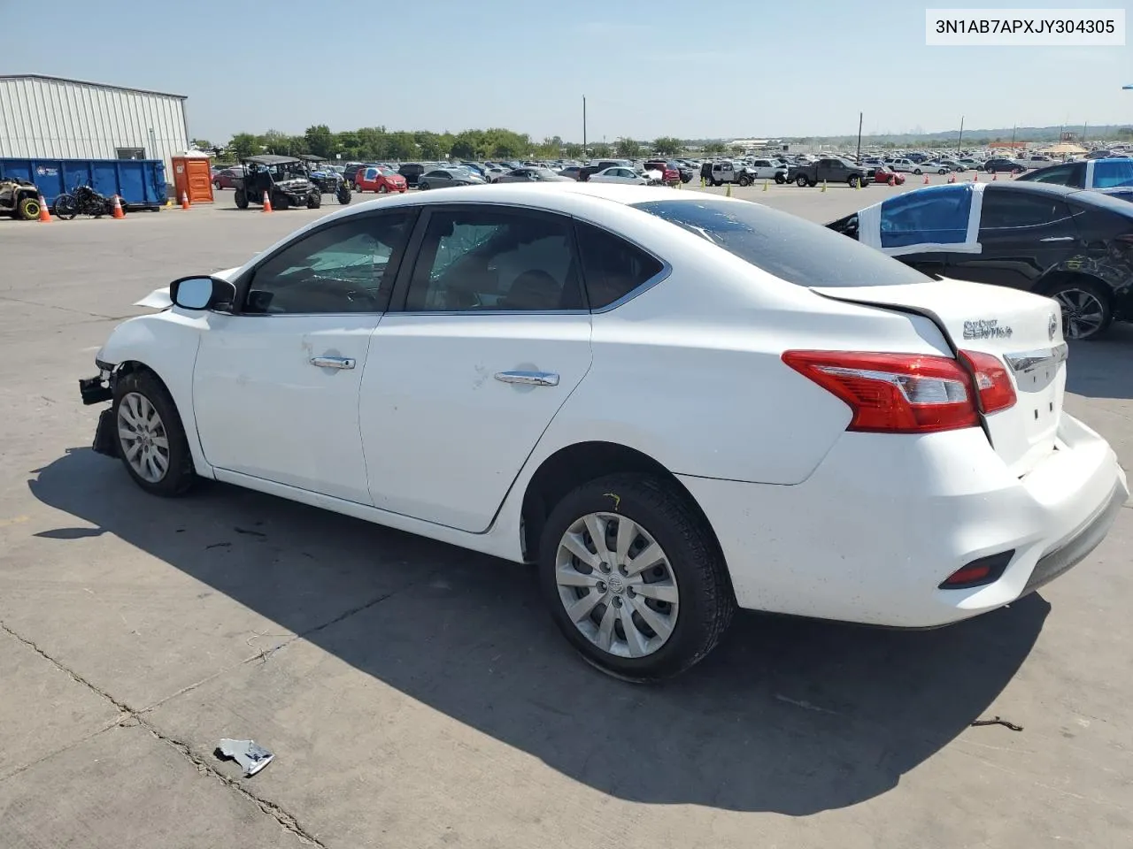 2018 Nissan Sentra S VIN: 3N1AB7APXJY304305 Lot: 68231304