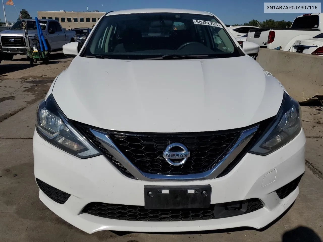 3N1AB7AP0JY307116 2018 Nissan Sentra S