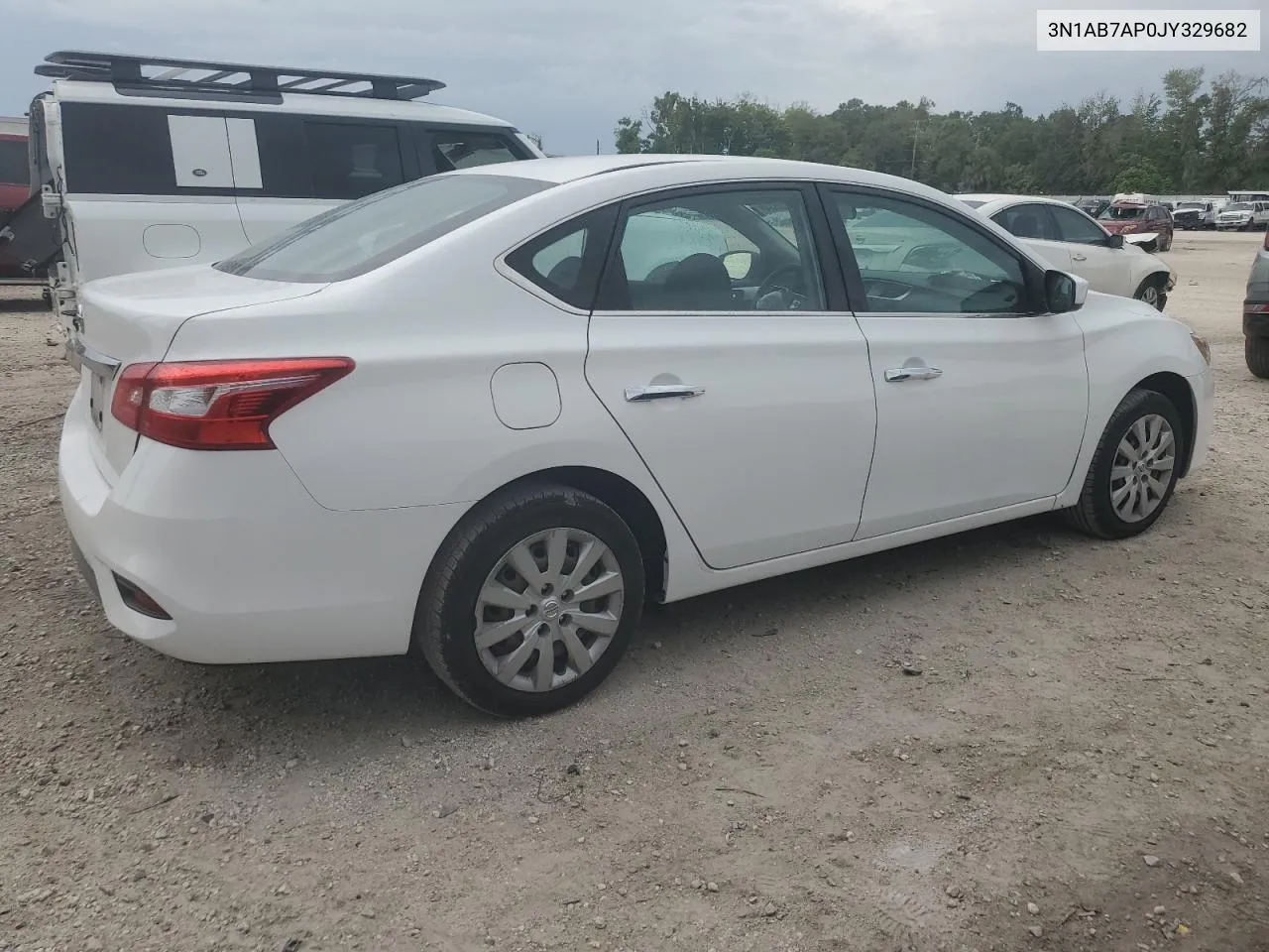 2018 Nissan Sentra S VIN: 3N1AB7AP0JY329682 Lot: 68373534