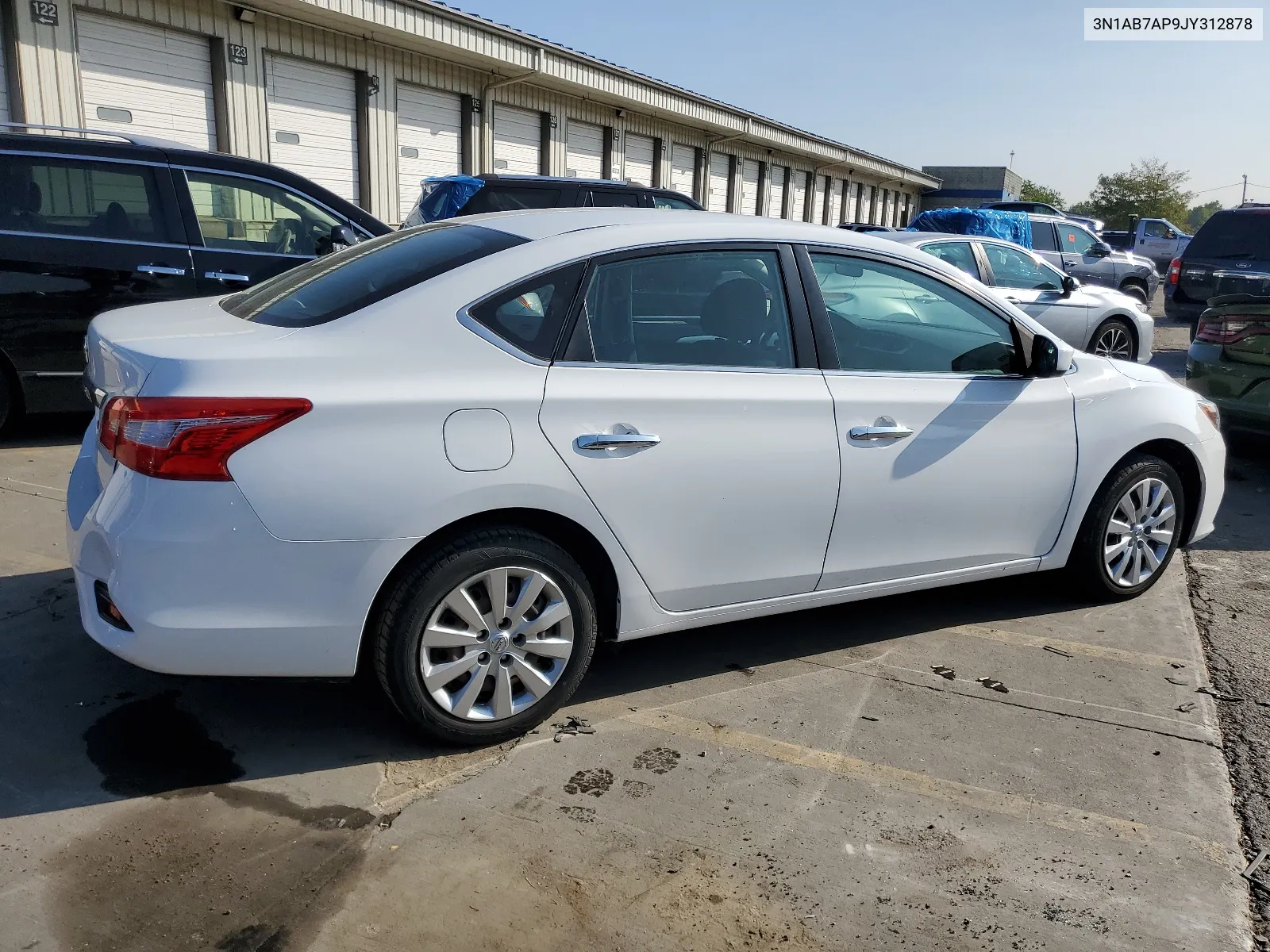 2018 Nissan Sentra S VIN: 3N1AB7AP9JY312878 Lot: 68384204