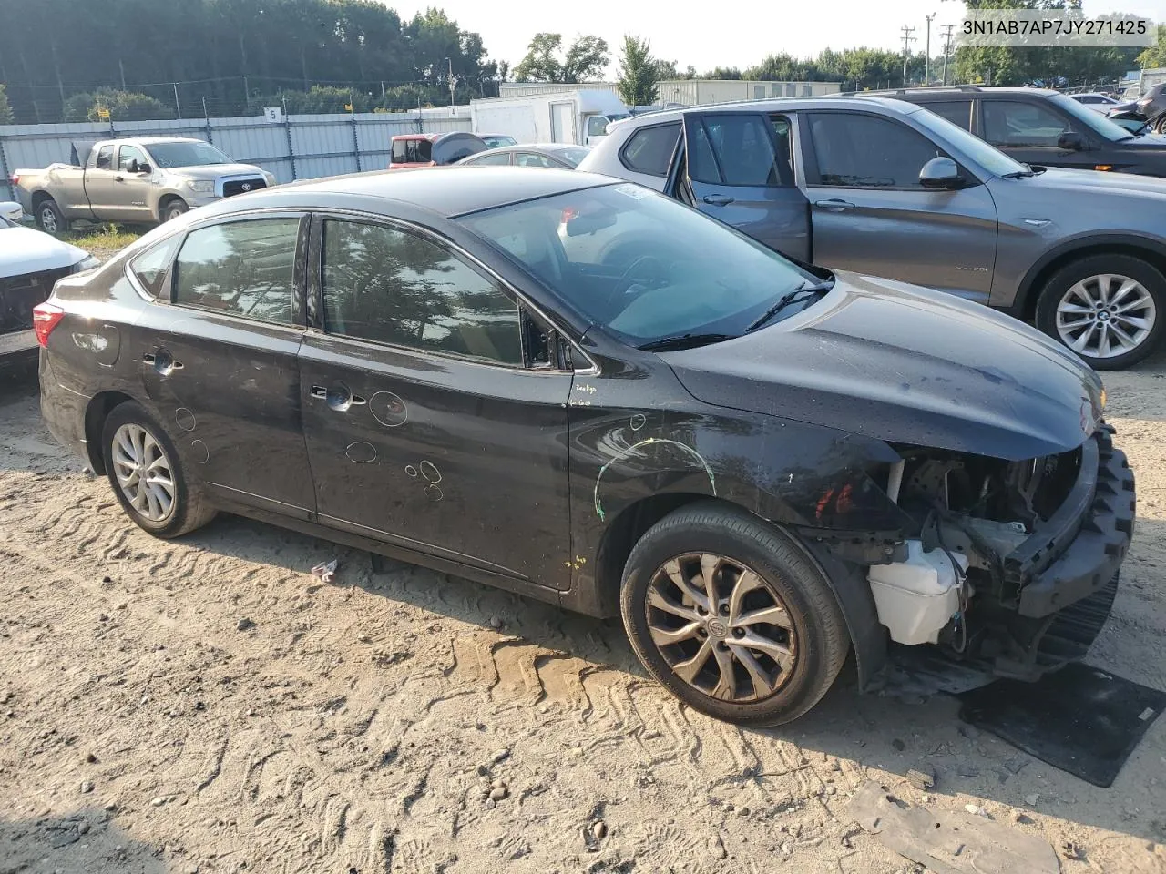 2018 Nissan Sentra S VIN: 3N1AB7AP7JY271425 Lot: 68419314