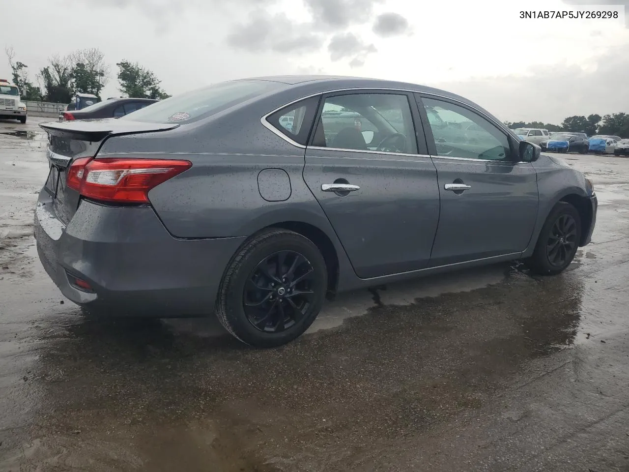 2018 Nissan Sentra S VIN: 3N1AB7AP5JY269298 Lot: 68432854