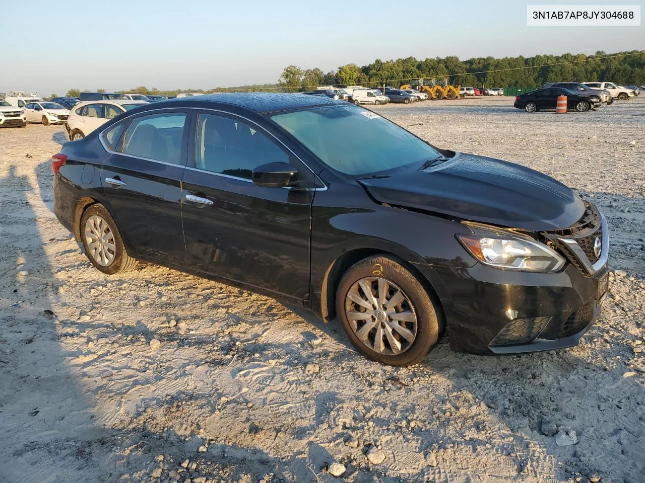 2018 Nissan Sentra S VIN: 3N1AB7AP8JY304688 Lot: 68462974