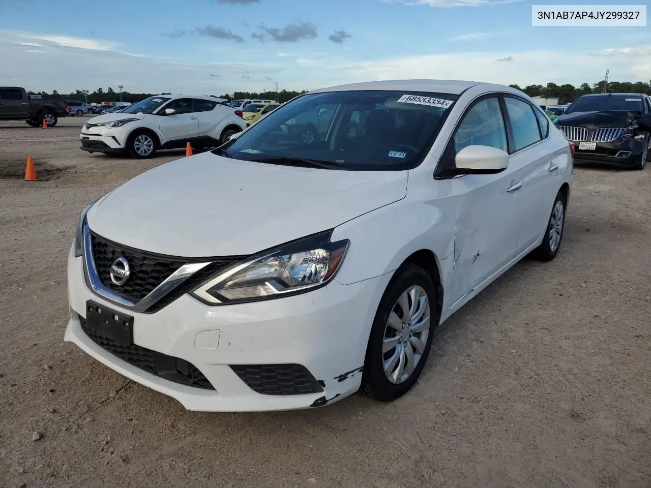 2018 Nissan Sentra S VIN: 3N1AB7AP4JY299327 Lot: 68533334