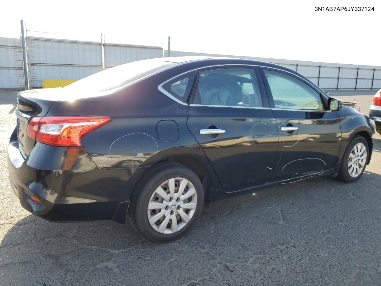 2018 Nissan Sentra S VIN: 3N1AB7AP6JY337124 Lot: 68712254