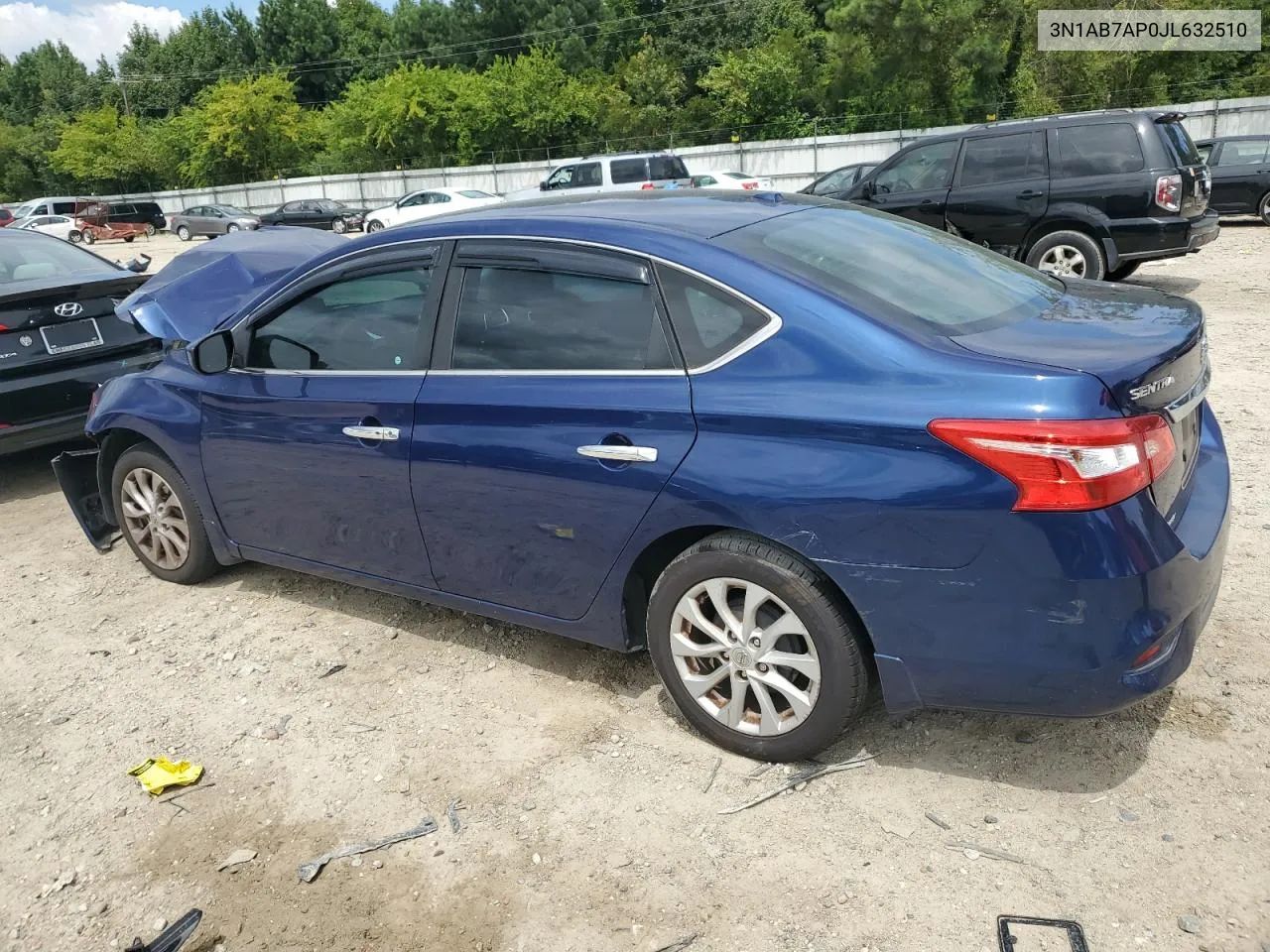 2018 Nissan Sentra S VIN: 3N1AB7AP0JL632510 Lot: 68748084