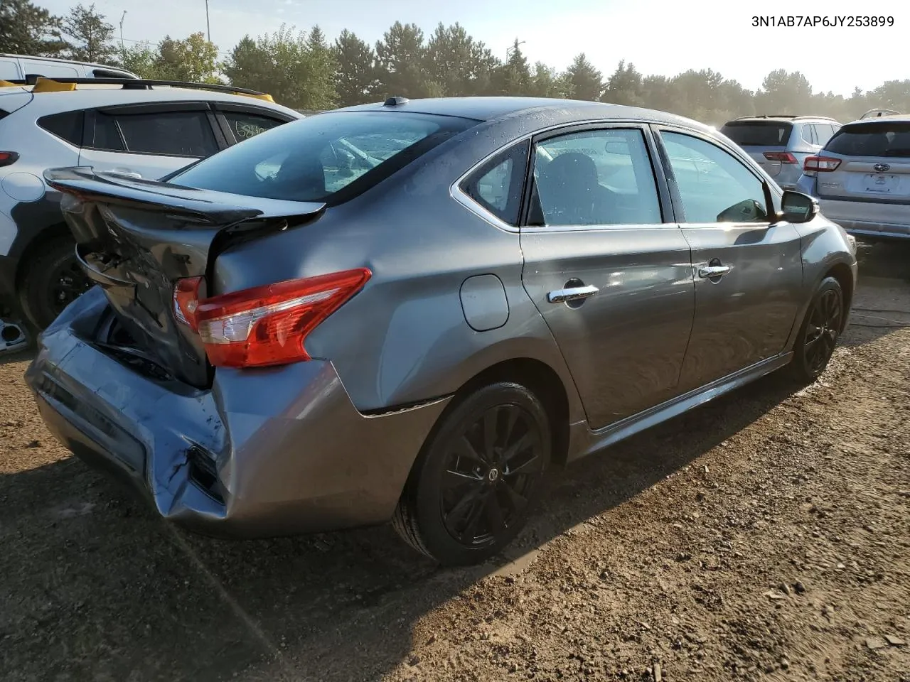 2018 Nissan Sentra S VIN: 3N1AB7AP6JY253899 Lot: 68844864