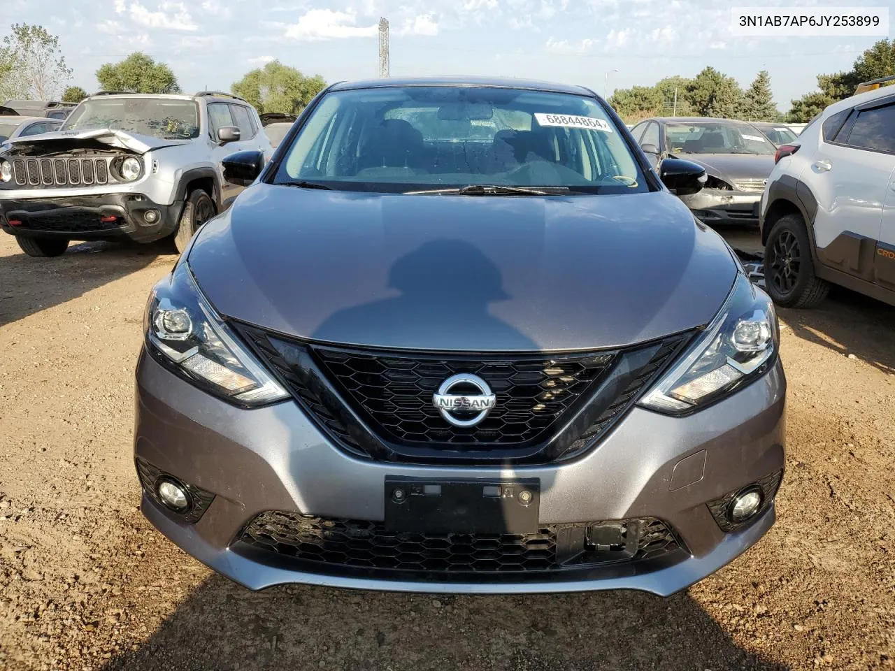 2018 Nissan Sentra S VIN: 3N1AB7AP6JY253899 Lot: 68844864