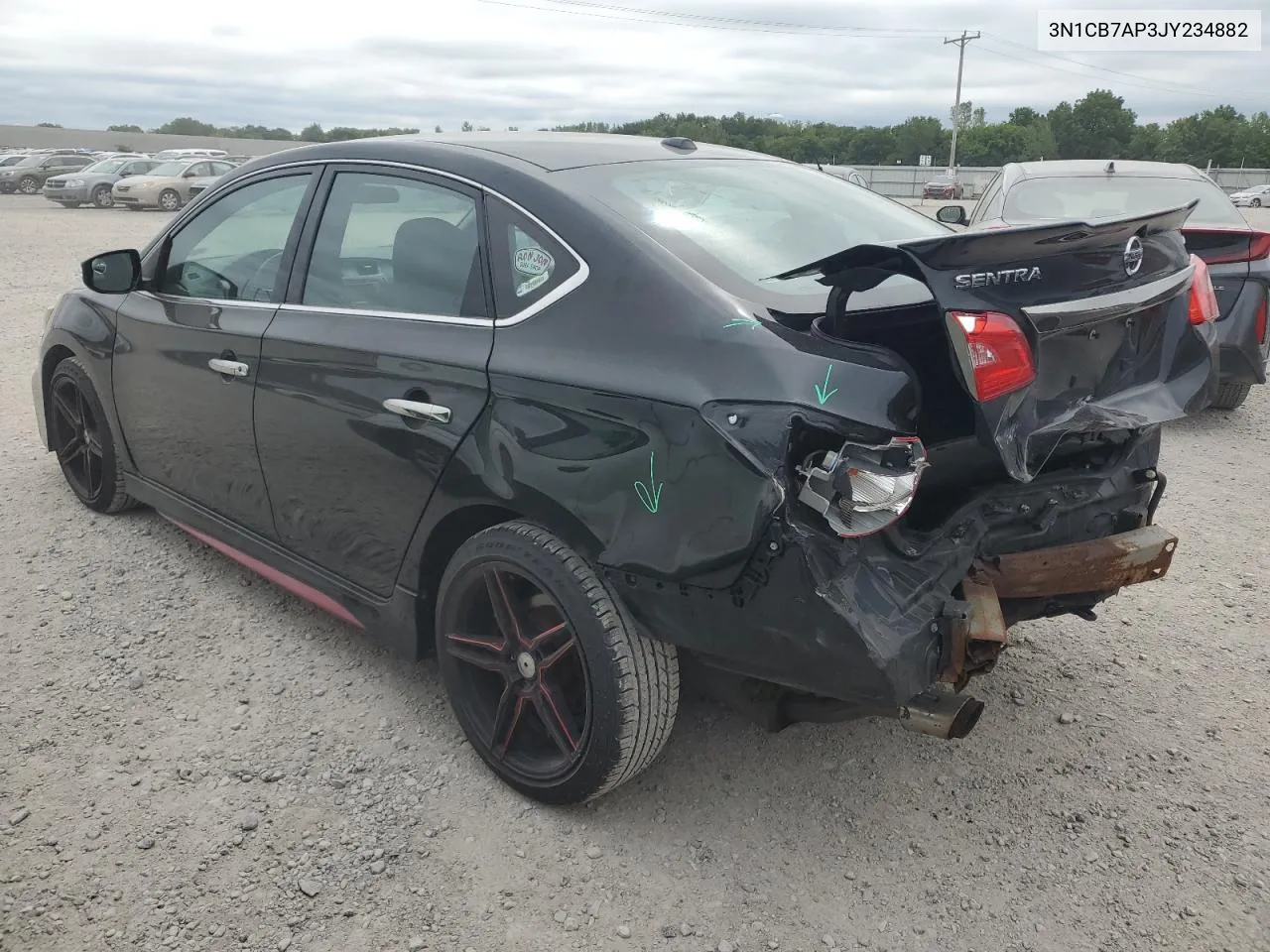 3N1CB7AP3JY234882 2018 Nissan Sentra Sr Turbo