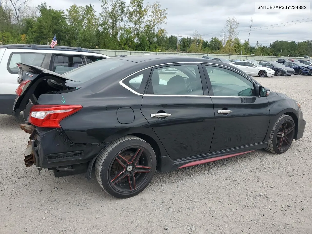 2018 Nissan Sentra Sr Turbo VIN: 3N1CB7AP3JY234882 Lot: 69054114