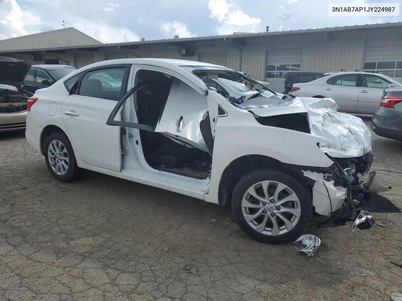 3N1AB7AP1JY224987 2018 Nissan Sentra S