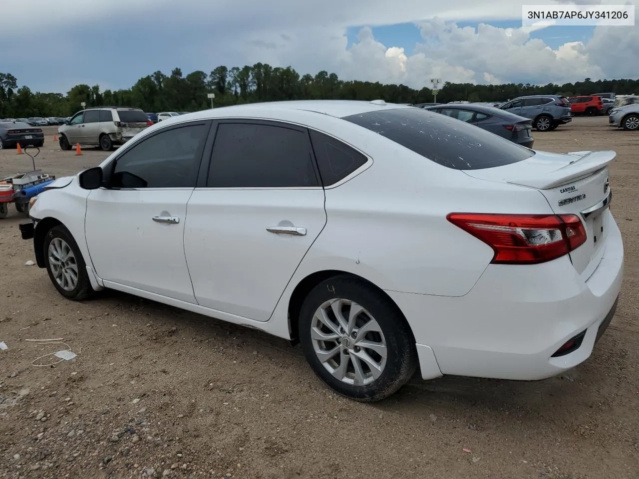 2018 Nissan Sentra S VIN: 3N1AB7AP6JY341206 Lot: 69153524