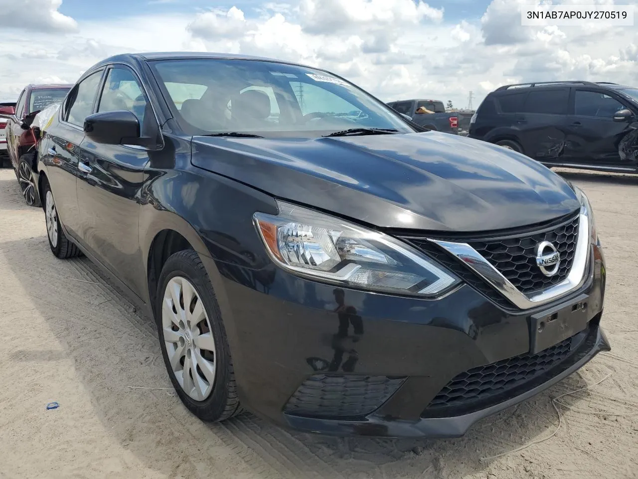 2018 Nissan Sentra S VIN: 3N1AB7AP0JY270519 Lot: 69302764