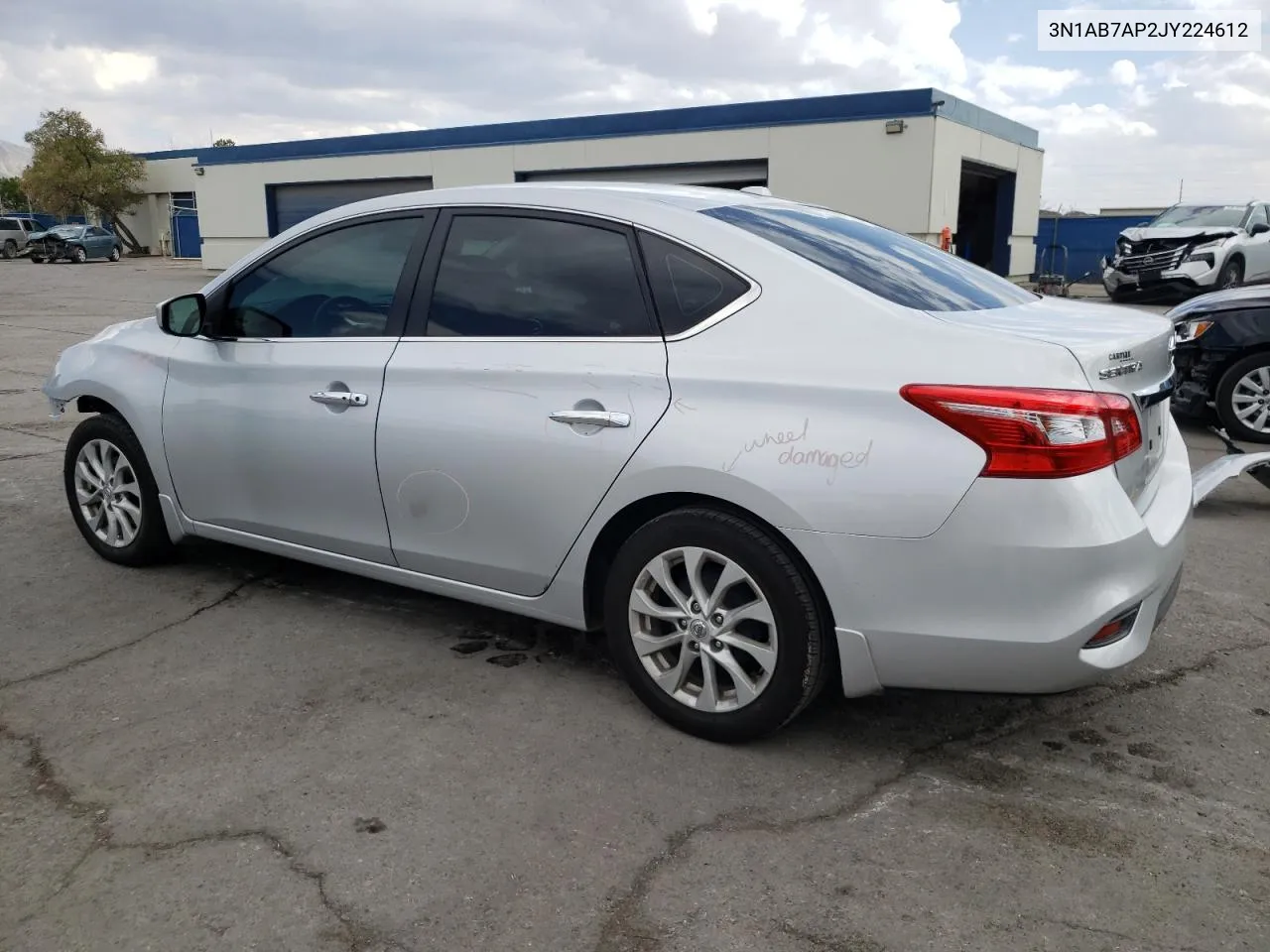 2018 Nissan Sentra S VIN: 3N1AB7AP2JY224612 Lot: 69314684