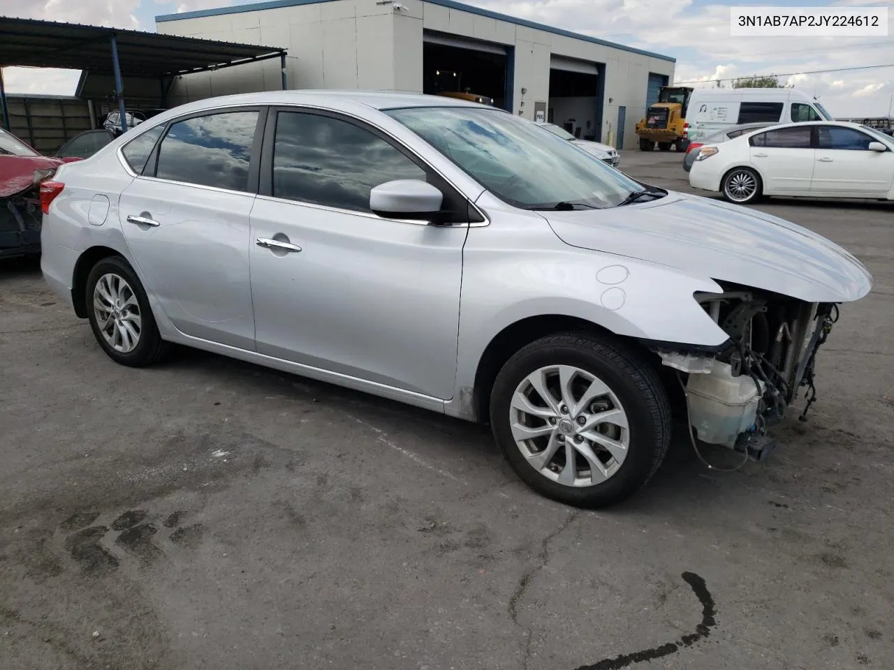 3N1AB7AP2JY224612 2018 Nissan Sentra S