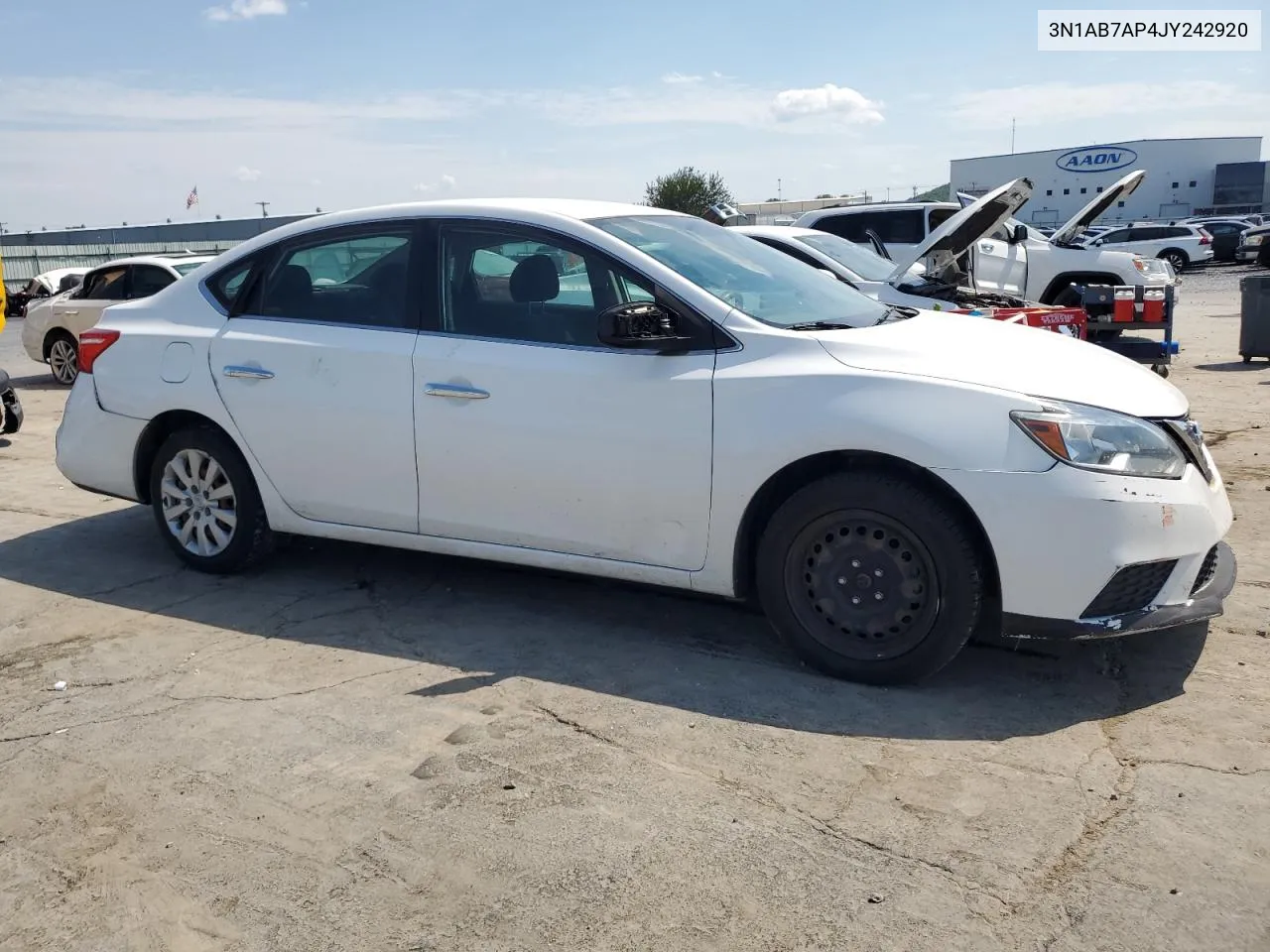 2018 Nissan Sentra S VIN: 3N1AB7AP4JY242920 Lot: 69415204