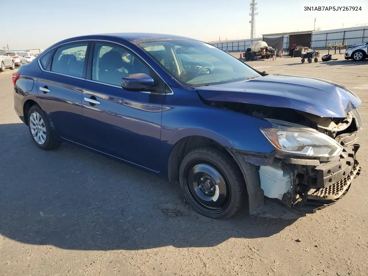 2018 Nissan Sentra S VIN: 3N1AB7AP5JY267924 Lot: 69441824