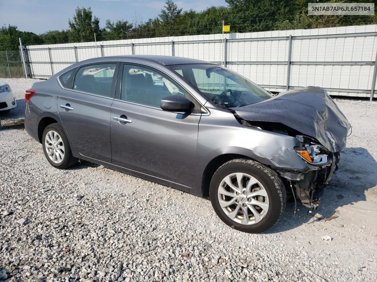 3N1AB7AP6JL657184 2018 Nissan Sentra S