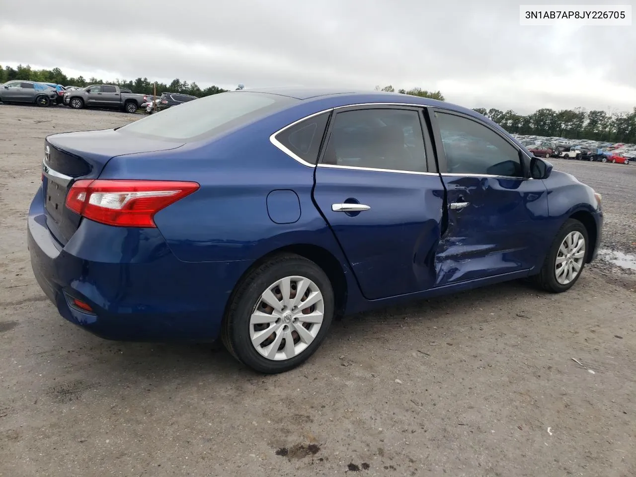 2018 Nissan Sentra S VIN: 3N1AB7AP8JY226705 Lot: 69469134