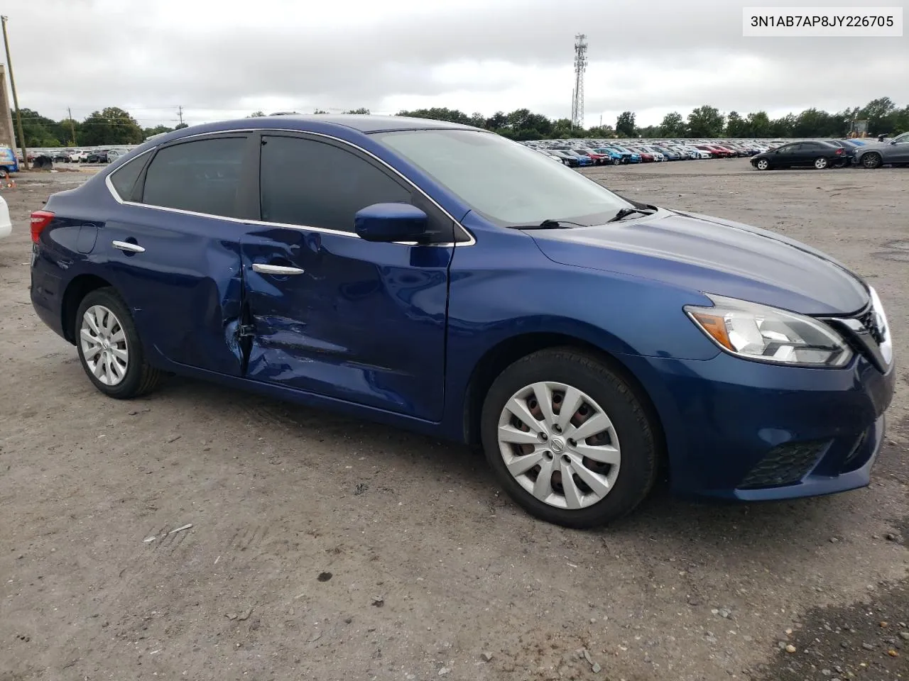 2018 Nissan Sentra S VIN: 3N1AB7AP8JY226705 Lot: 69469134