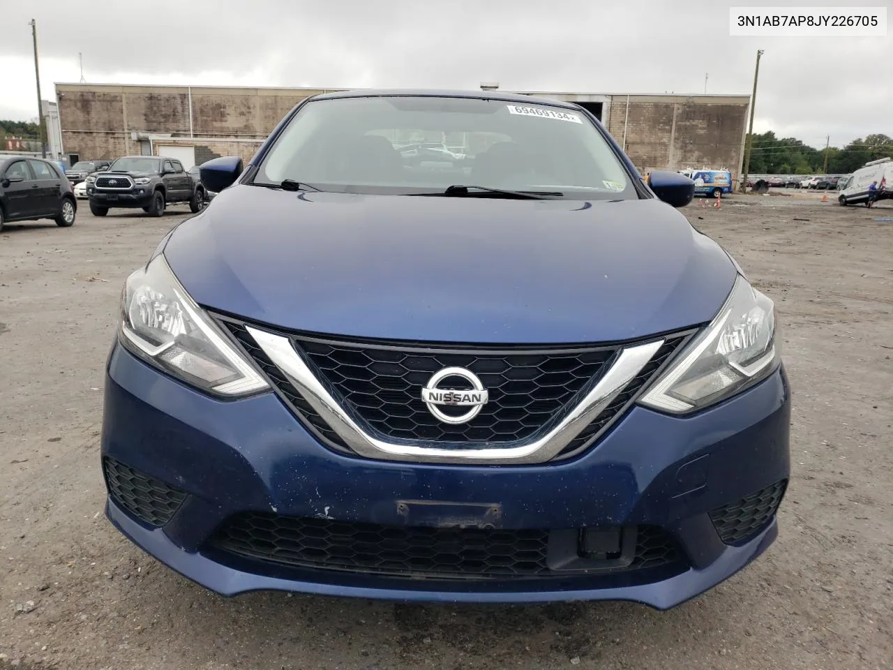 3N1AB7AP8JY226705 2018 Nissan Sentra S