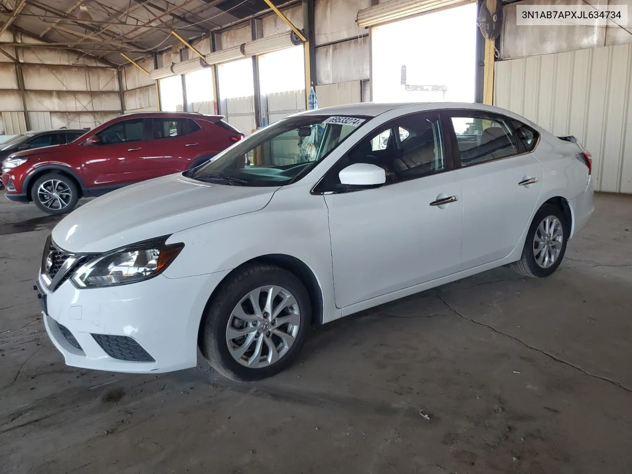 3N1AB7APXJL634734 2018 Nissan Sentra S