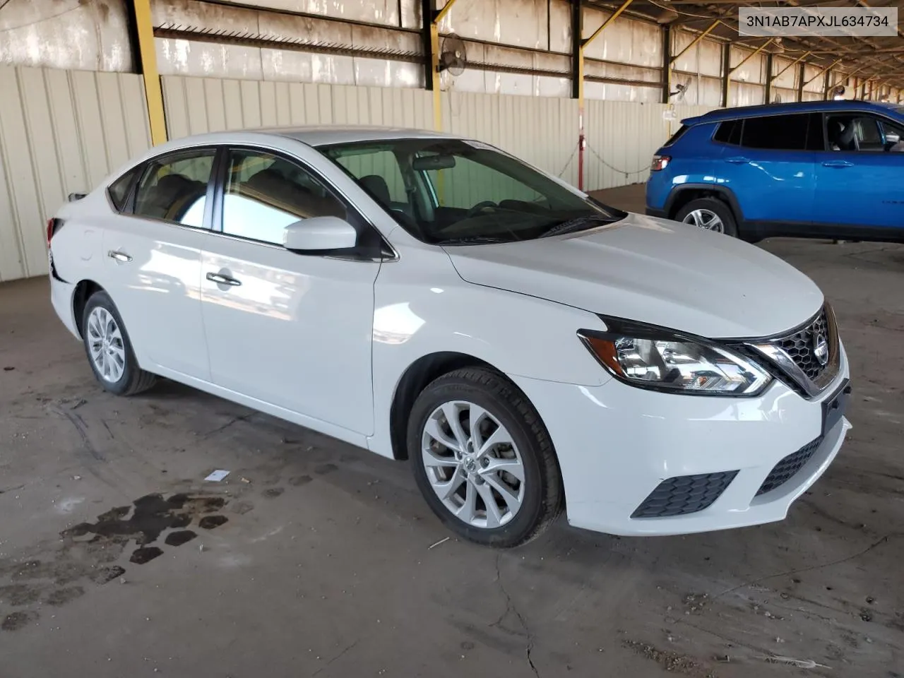 3N1AB7APXJL634734 2018 Nissan Sentra S