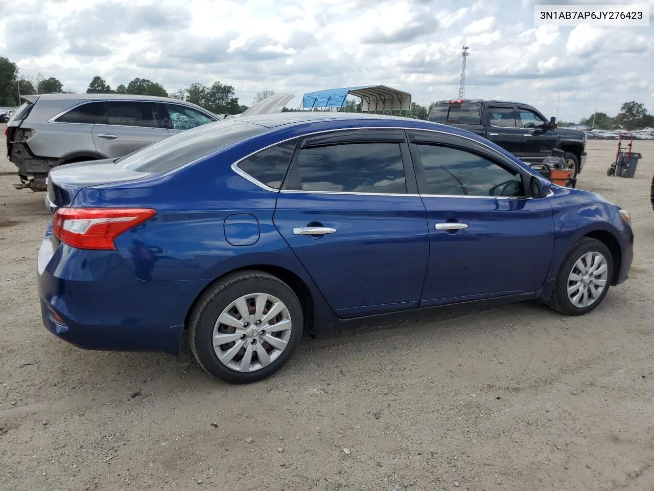 2018 Nissan Sentra S VIN: 3N1AB7AP6JY276423 Lot: 69656824