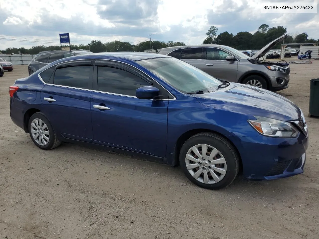 2018 Nissan Sentra S VIN: 3N1AB7AP6JY276423 Lot: 69656824