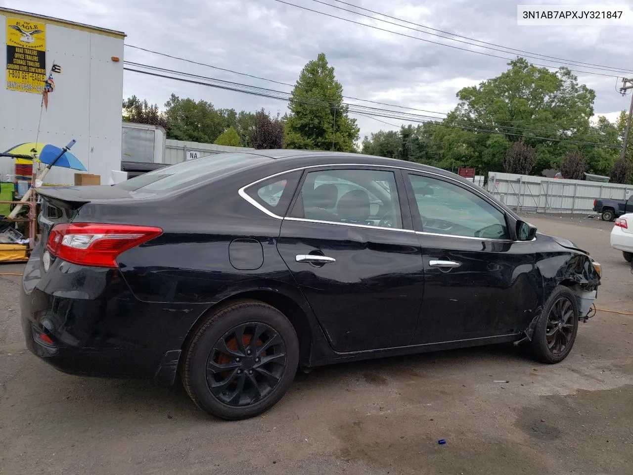 2018 Nissan Sentra S VIN: 3N1AB7APXJY321847 Lot: 69675414