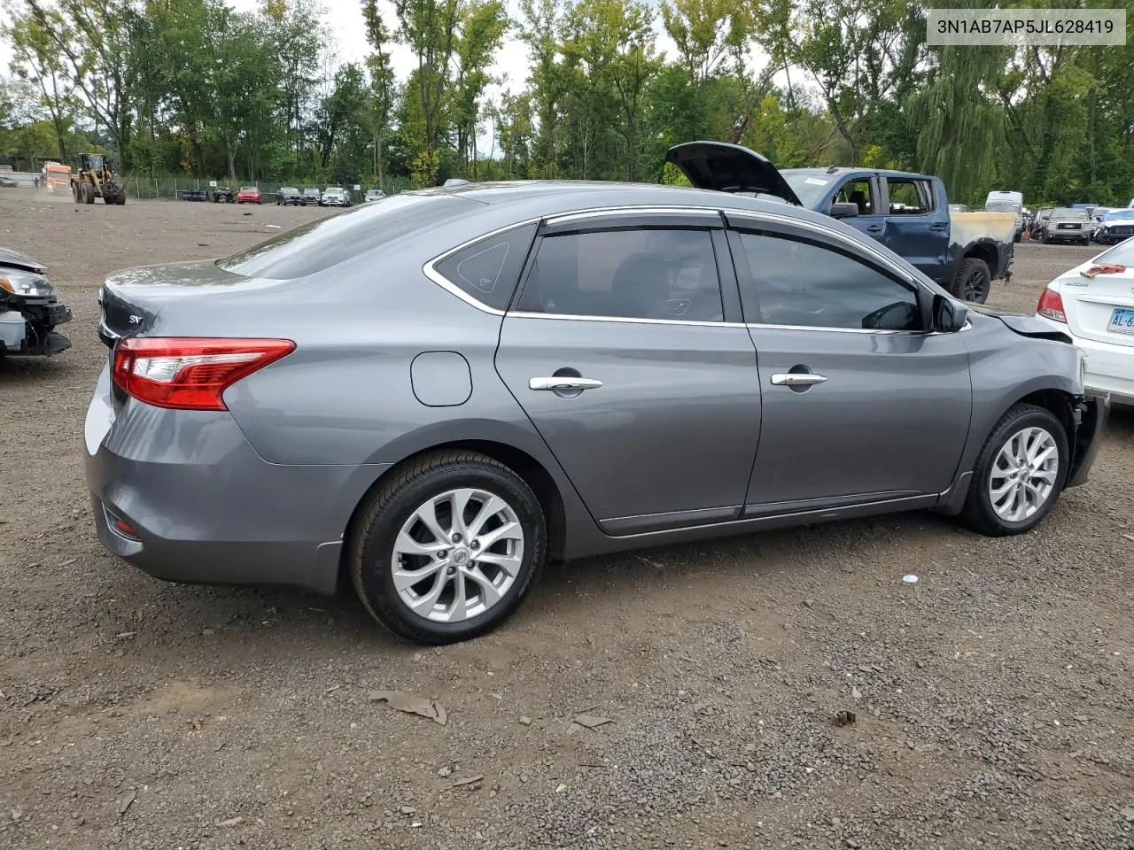 2018 Nissan Sentra S VIN: 3N1AB7AP5JL628419 Lot: 69685284