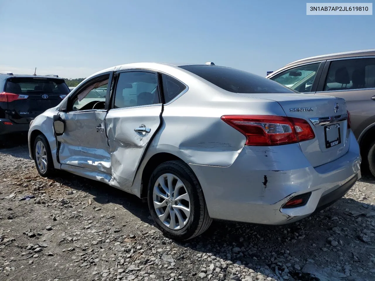 3N1AB7AP2JL619810 2018 Nissan Sentra S