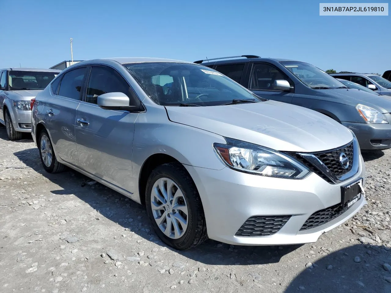 3N1AB7AP2JL619810 2018 Nissan Sentra S