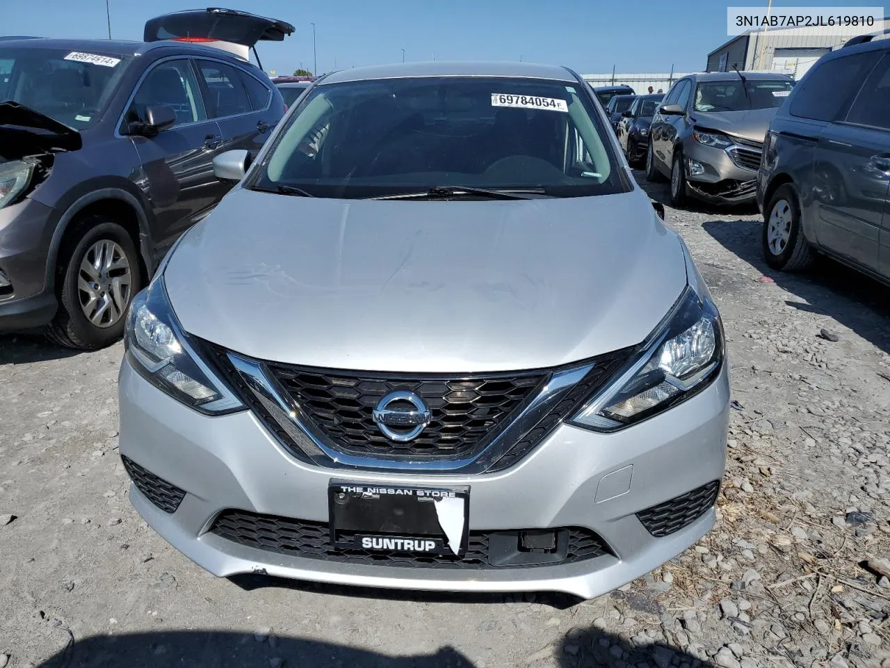 3N1AB7AP2JL619810 2018 Nissan Sentra S