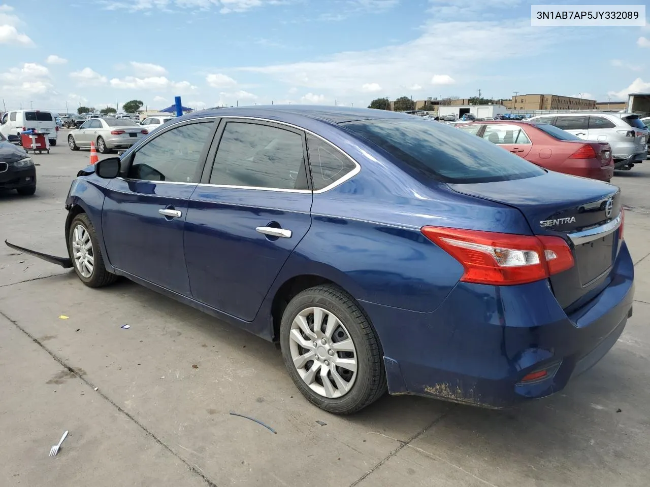 2018 Nissan Sentra S VIN: 3N1AB7AP5JY332089 Lot: 69912414