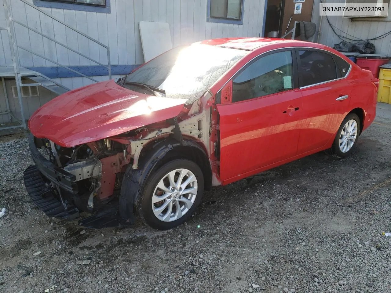 2018 Nissan Sentra S VIN: 3N1AB7APXJY223093 Lot: 70062354