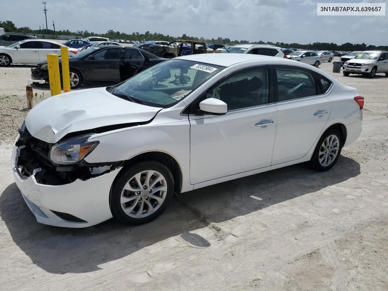 2018 Nissan Sentra S VIN: 3N1AB7APXJL639657 Lot: 70332984