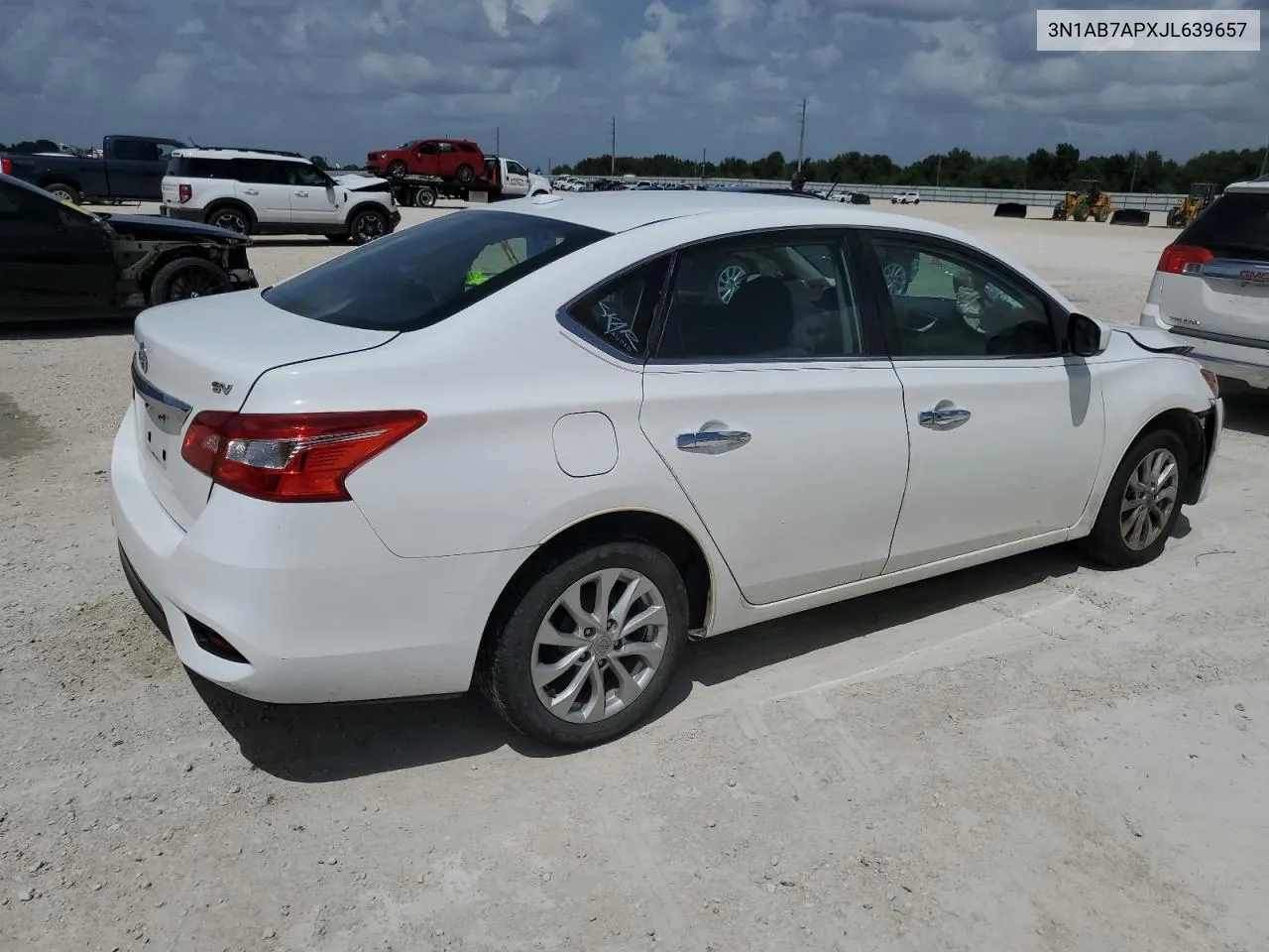 2018 Nissan Sentra S VIN: 3N1AB7APXJL639657 Lot: 70332984