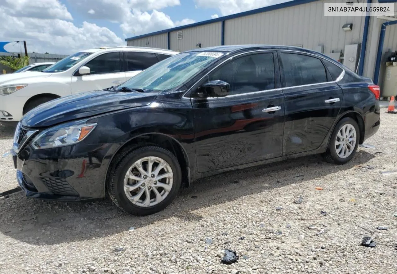 3N1AB7AP4JL659824 2018 Nissan Sentra S