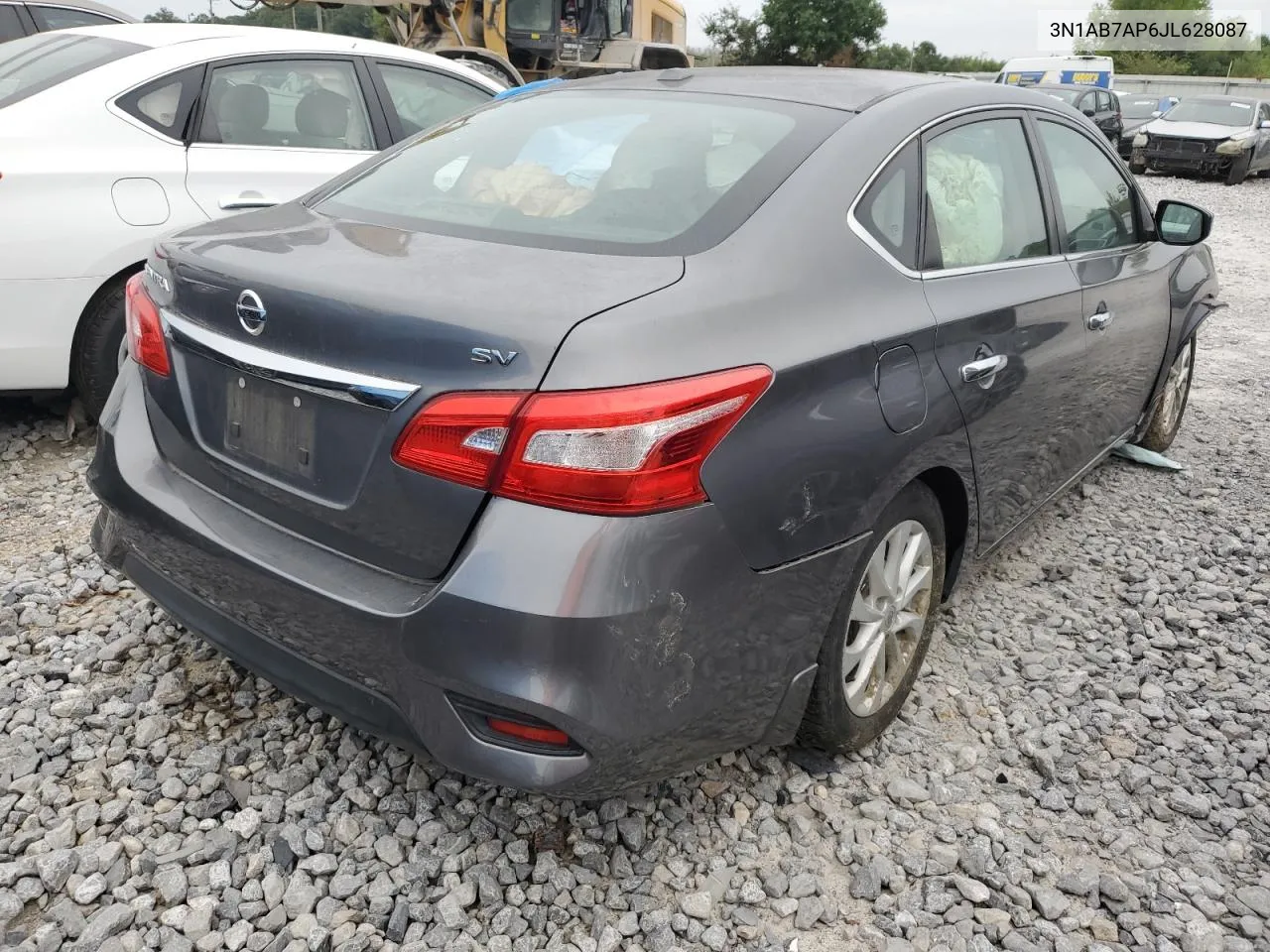 2018 Nissan Sentra S VIN: 3N1AB7AP6JL628087 Lot: 70408224