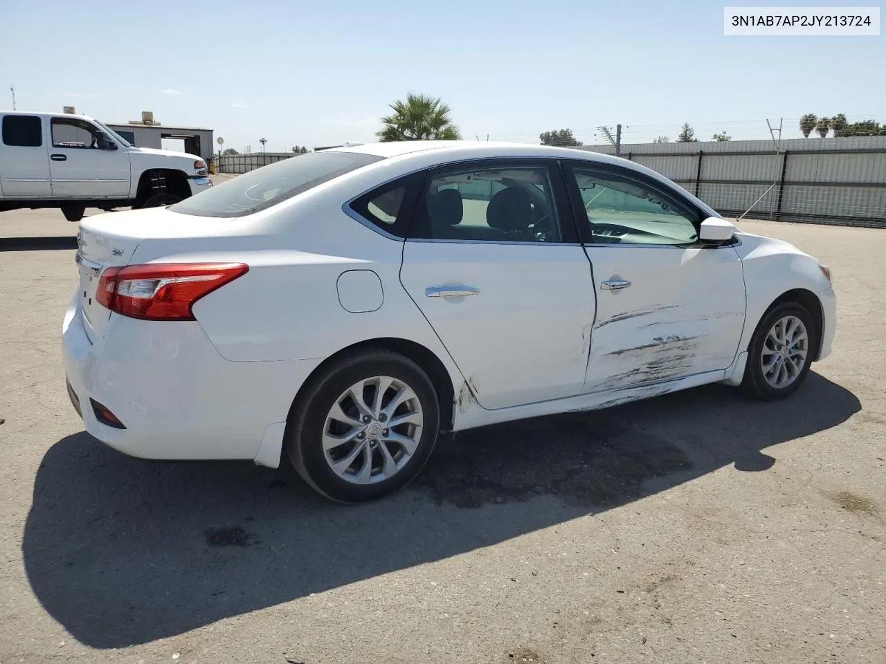 2018 Nissan Sentra S VIN: 3N1AB7AP2JY213724 Lot: 70450704