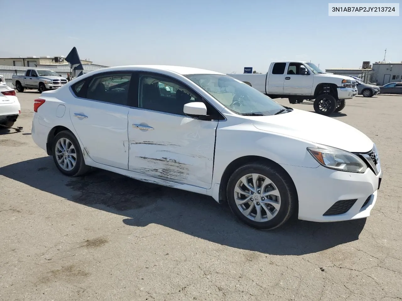 2018 Nissan Sentra S VIN: 3N1AB7AP2JY213724 Lot: 70450704