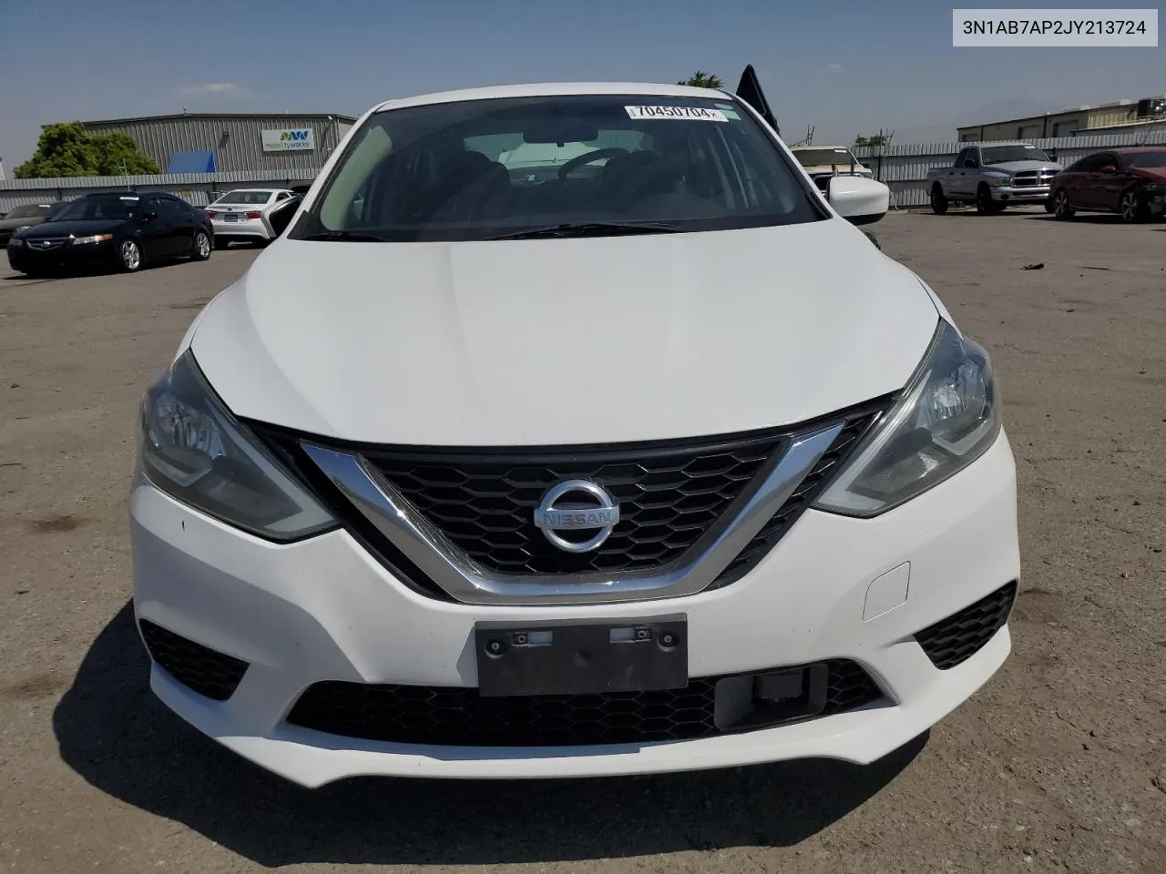 3N1AB7AP2JY213724 2018 Nissan Sentra S