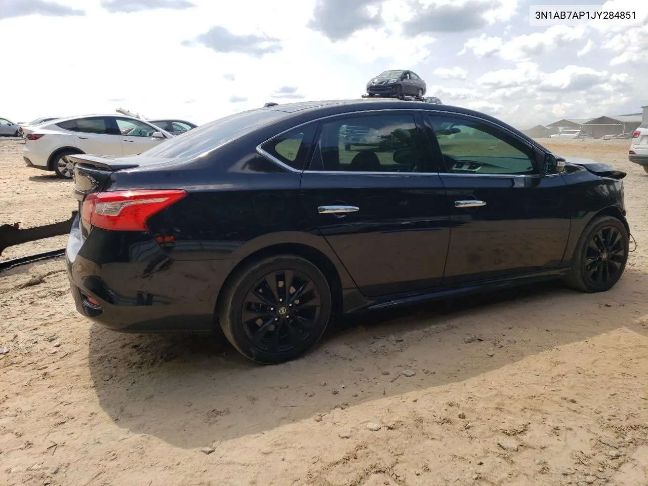 2018 Nissan Sentra S VIN: 3N1AB7AP1JY284851 Lot: 70495584