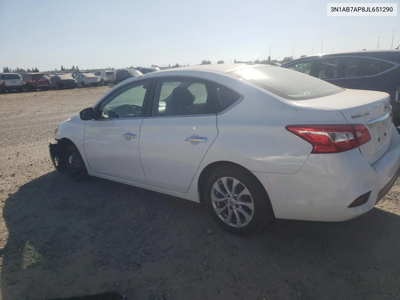 2018 Nissan Sentra S VIN: 3N1AB7AP8JL651290 Lot: 70623734