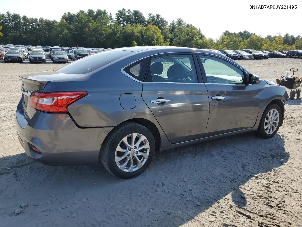 2018 Nissan Sentra S VIN: 3N1AB7AP9JY221495 Lot: 70672744