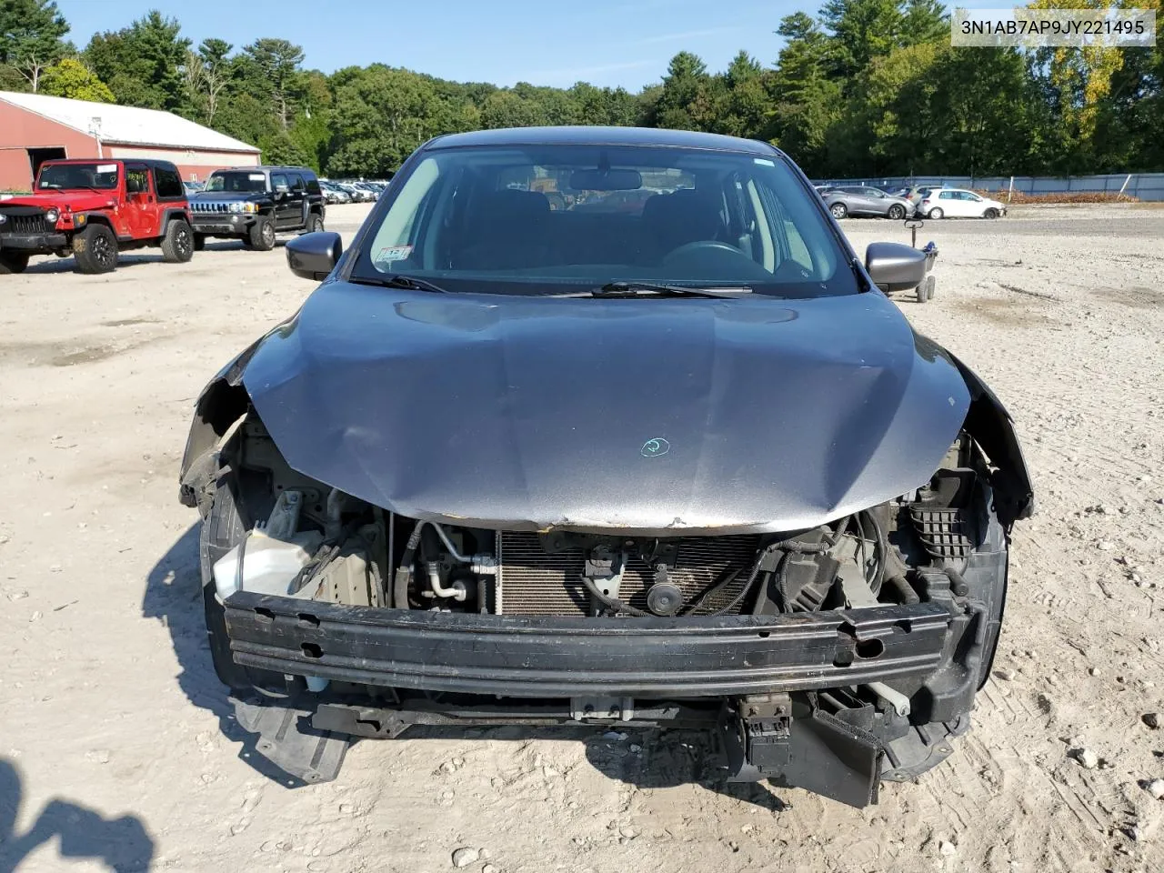 2018 Nissan Sentra S VIN: 3N1AB7AP9JY221495 Lot: 70672744