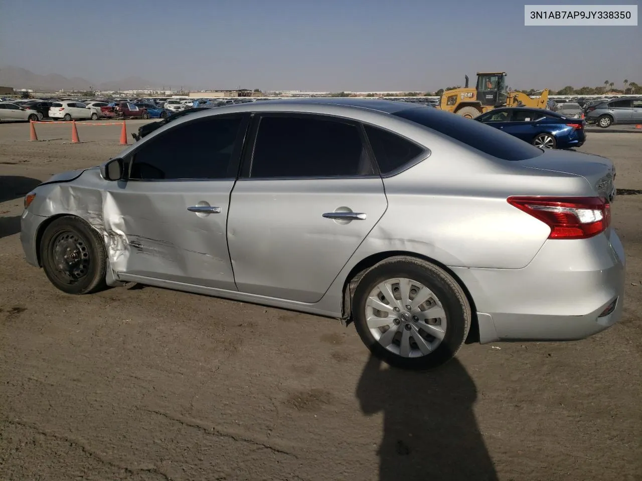 2018 Nissan Sentra S VIN: 3N1AB7AP9JY338350 Lot: 70886614