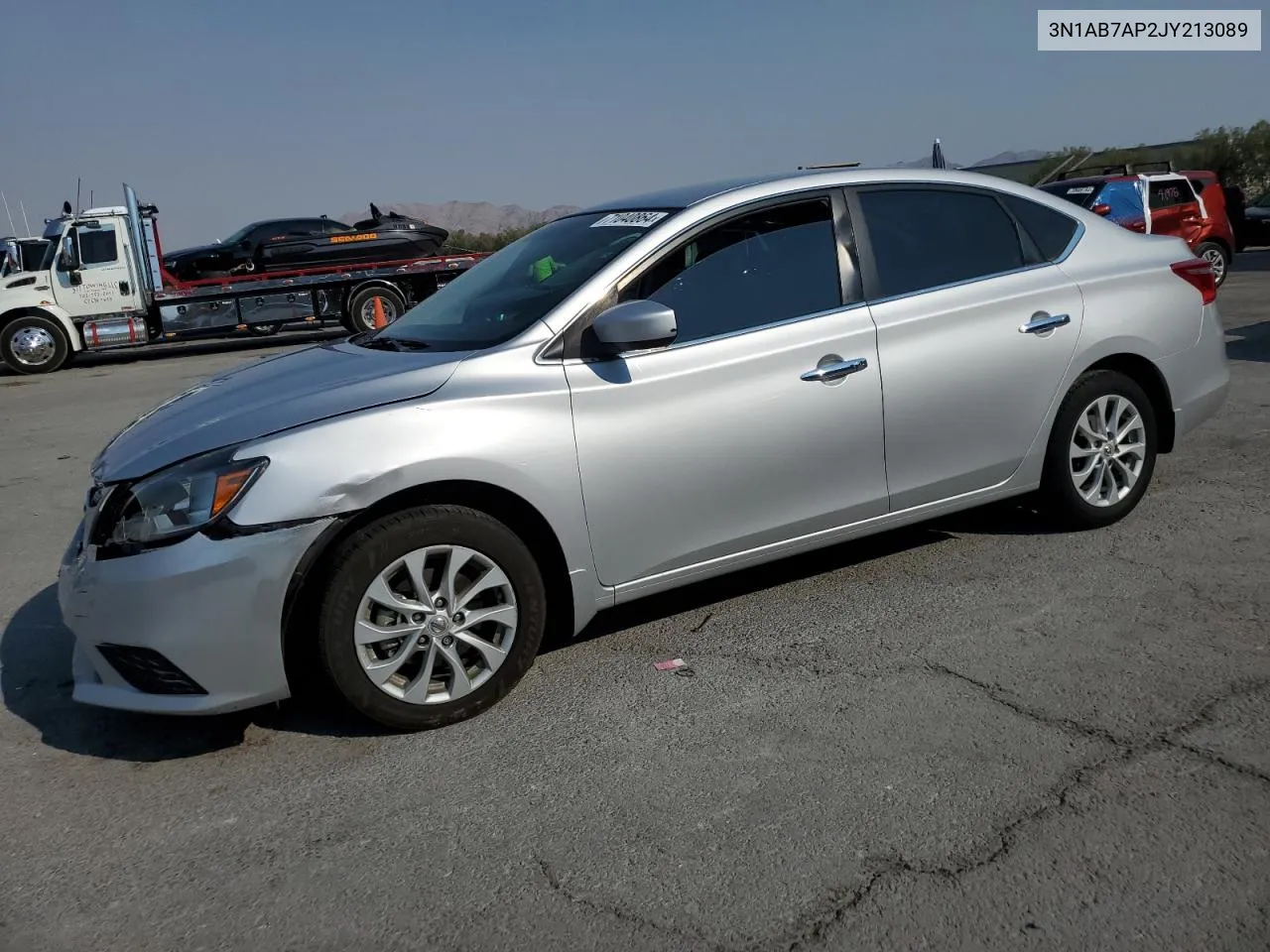 2018 Nissan Sentra S VIN: 3N1AB7AP2JY213089 Lot: 71040864