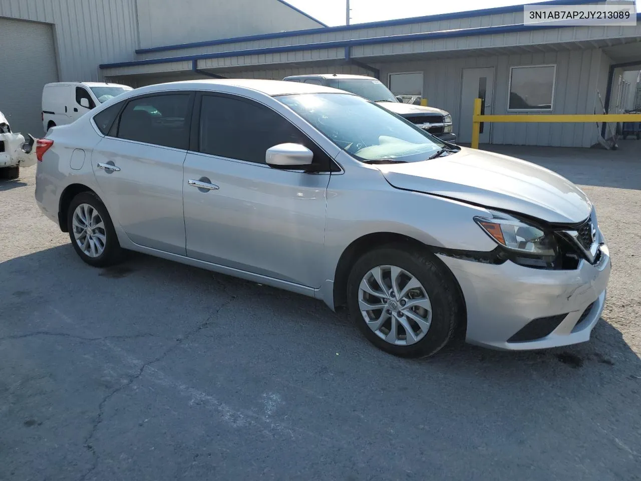 2018 Nissan Sentra S VIN: 3N1AB7AP2JY213089 Lot: 71040864